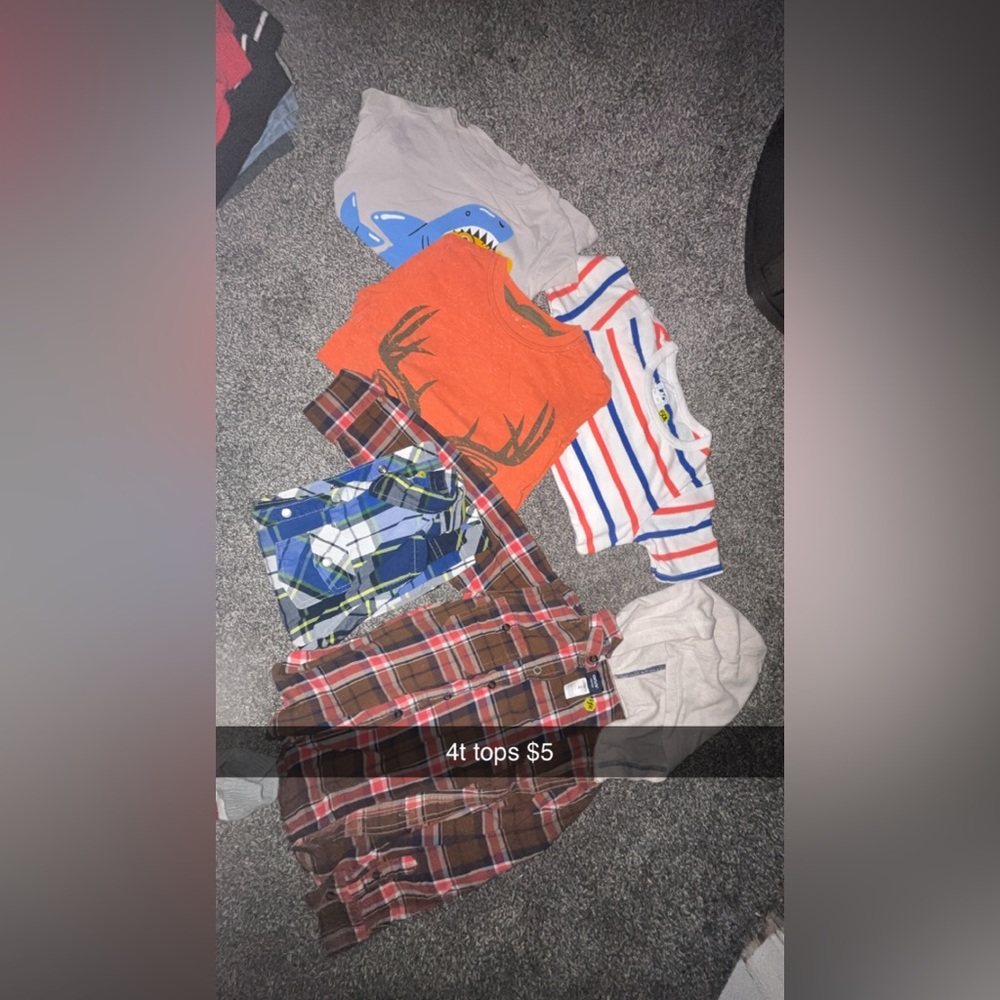 4t boy tops